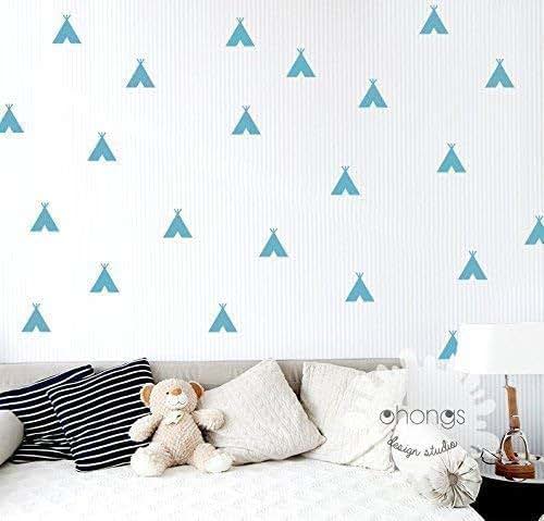 Ohongs Design Studio TeePee Wall Decal for Kids Nursery