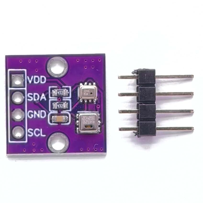 tictocstore 5 pcs AHT20+BMP280 Temperature, Humidity & Pressure Module – High-Precision Digital Sensor for Atmospheric (photo 2)