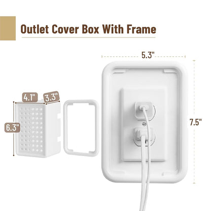 Bates Choice Extra Large Baby Safety Outlet Box