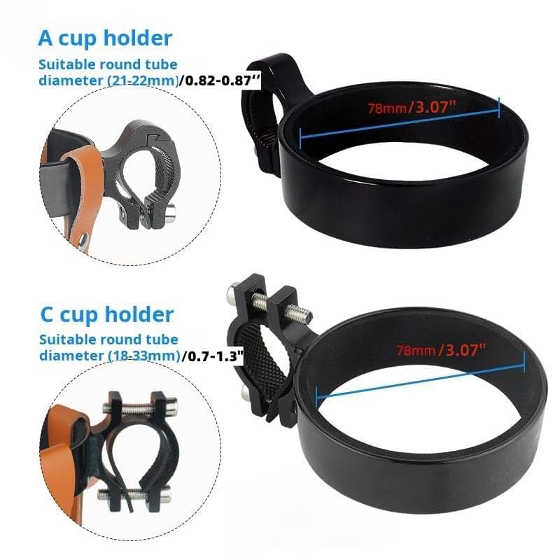 UIVXXUD Aluminium Alloy Bike Cup Holder