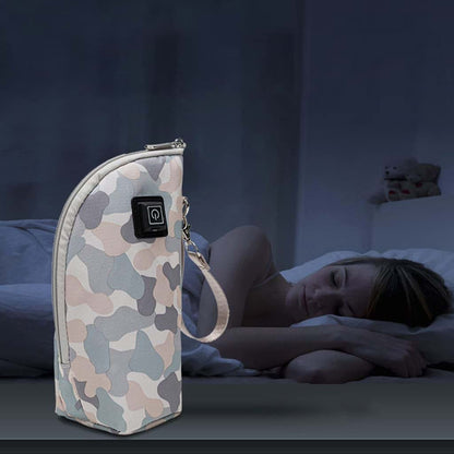 Gllehkt Portable USB Baby Bottle Warmer With Adjustable Temperature (photo 2)