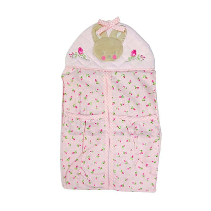 CribMATE Bunny Crib Hanging Diaper Organizer Storage Bag in Pink