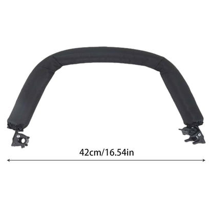 Stroller Snack Tray with Cup Holder, Adjustable Universal Bumper Bar