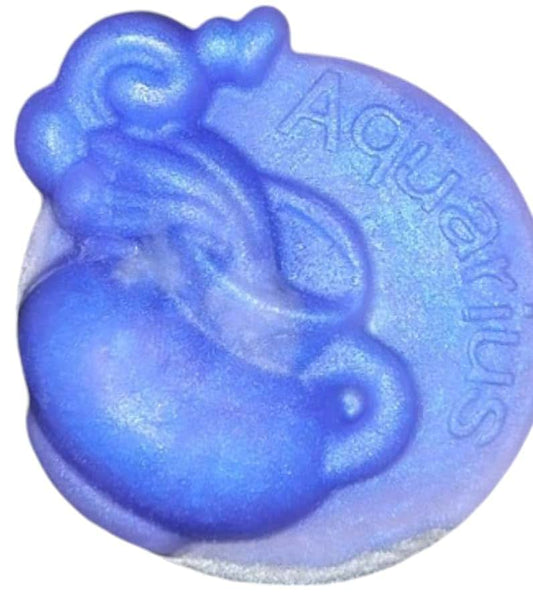 BabyOneStop Aquarius Zodiac Gemstone Soap With Watermint And Clementine Scent
