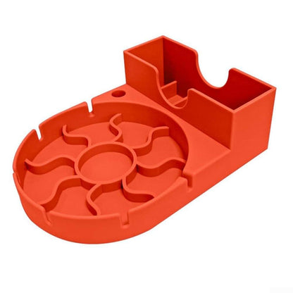 Shophubio Silicone Bottle Drying Rack With Drip Tray (photo 4)