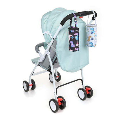 Gllehkt Milk Water Warmer Insulated Bag Baby Nursing Bottle Heater Freshness Preserved Feeding Bottle Bag for Car (photo 3)