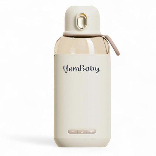 YOMBABY Portable Milk Warmer, Wireless 270ml Bottle Warmer