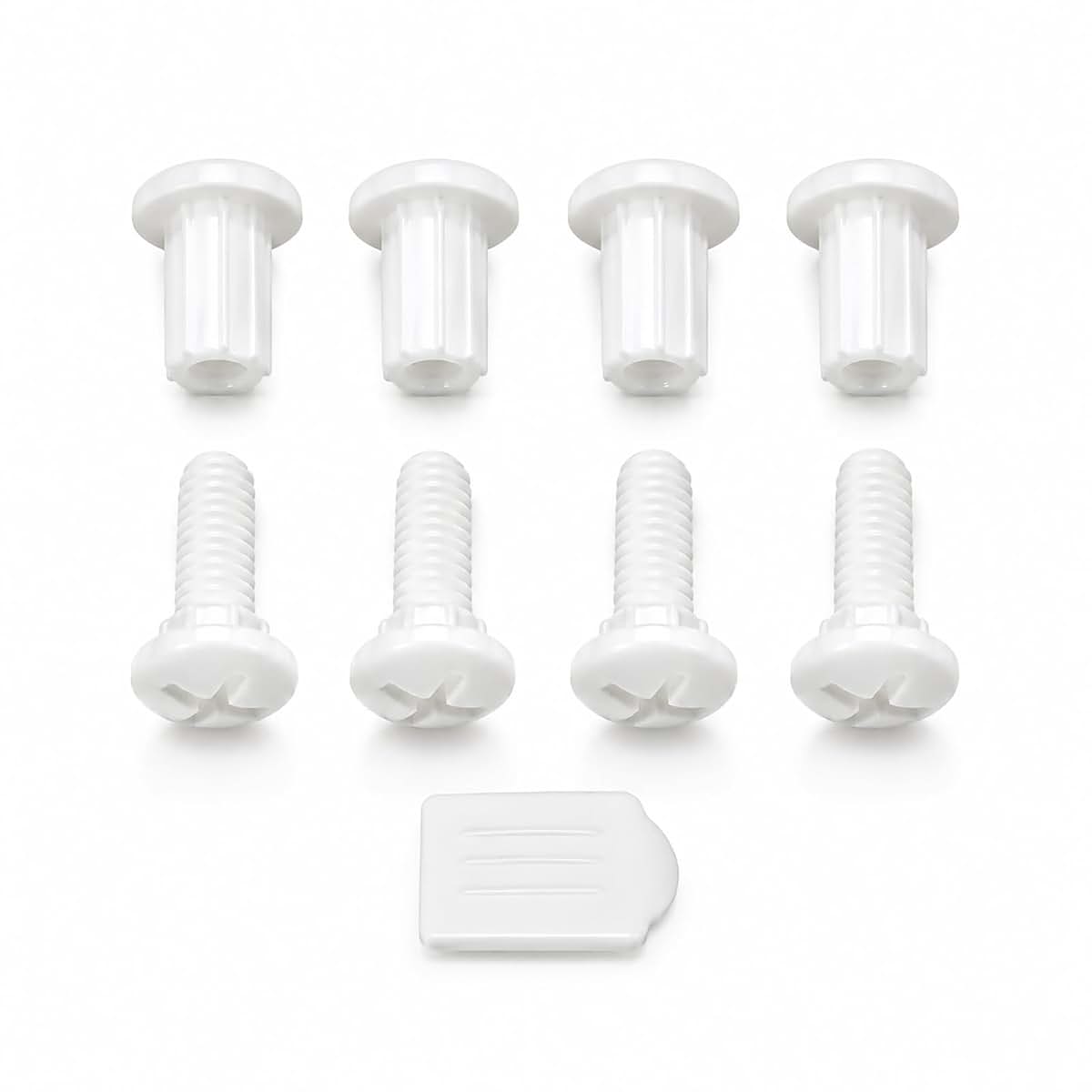 Skyroku Potty Training Seat Replacement Screw Kit, 8 Pack With Screwdriver