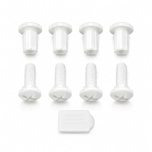 Skyroku Potty Training Seat Replacement Screw Kit, 8 Pack With Screwdriver