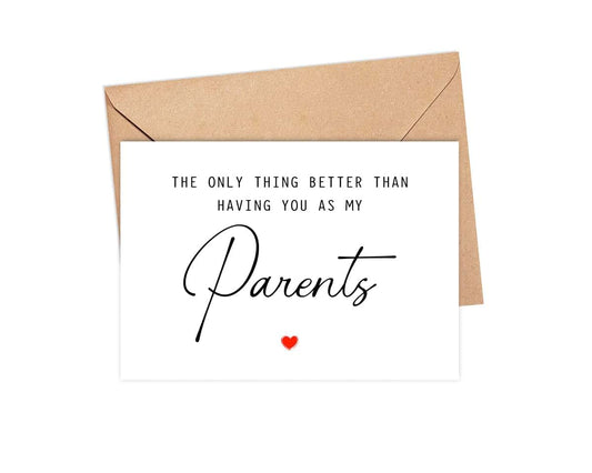 DiandDesignGift Pregnancy Announcement Greeting Card For Grandparents