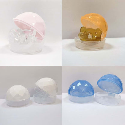 SHITINGRM Portable Infant Baby Pacifier for Case Box Nipple Shield for Case Pacifier Holder Storage Box Soother (photo 2)