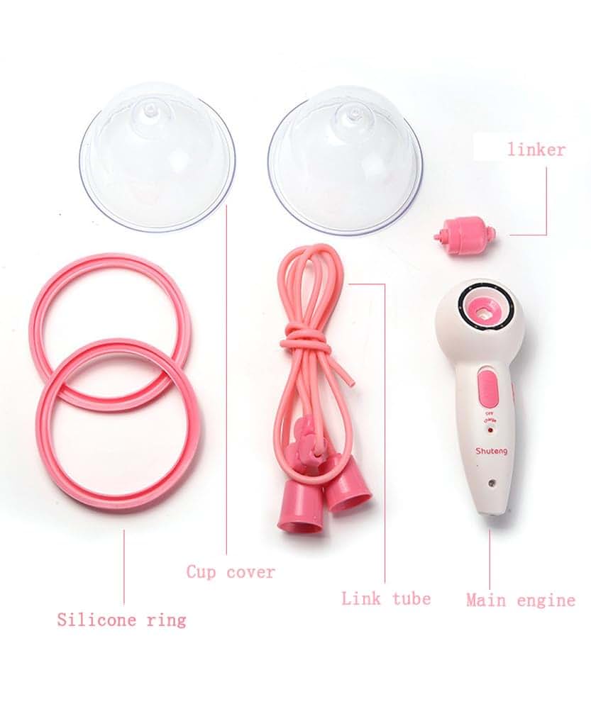 HenMerry Women Larger Dual Vacuum Suction Cup Breast Pump (photo 3)