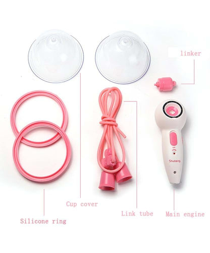 HenMerry Women Larger Dual Vacuum Suction Cup Breast Pump (photo 3)