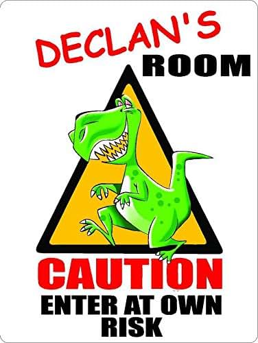Any And All Graphics Dinosaur Kids Room Sign