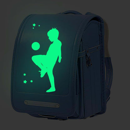 Glow In The Dark Football Wall Stickers For Kids Room