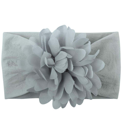 Toptim Baby Head Wrap Chiffon Flowers Set of 9