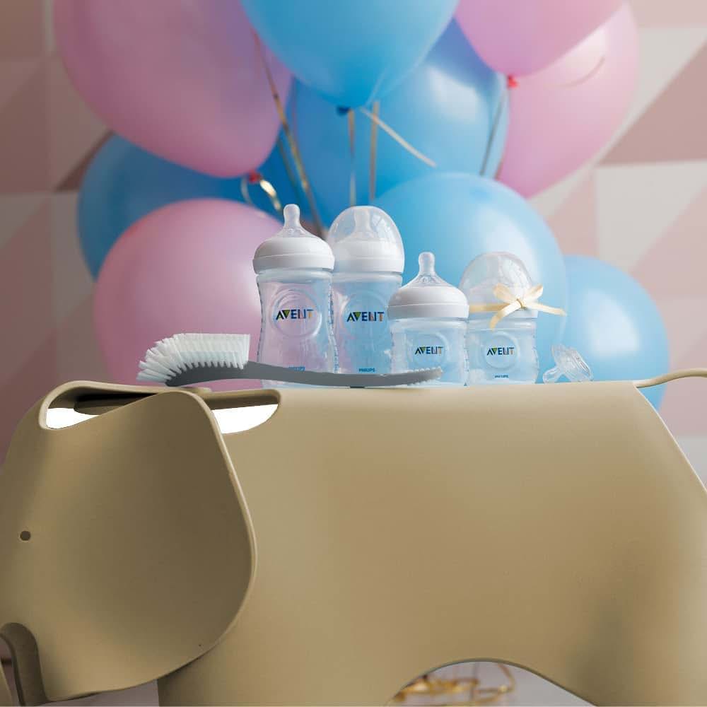 Philips Avent Natural Baby Bottle Newborn Starter Gift Set, SCD206/03 (photo 4)