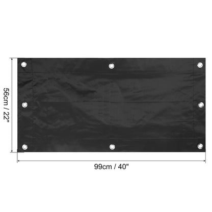 PATIKIL Nursery Blackout Curtain 40 x 22 Inch Portable Room Darkening Shade with Suction Cups