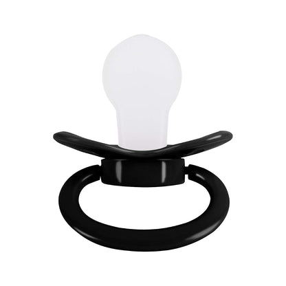 Sunowe Adult Pacifier In Black, Large Size Silicone Design (photo 4)