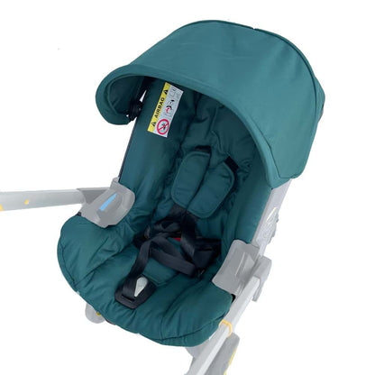 AICTIMO Seat Cushion Changing Kits Clothes, Sun Shade, Stroller Canopy Compatible with Doona Car Seat & Stroller (Green)