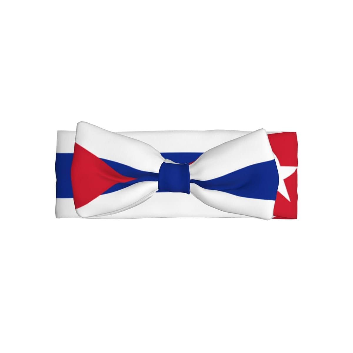 XZDLYY Soft Cuban Flag Baby Headband With Knot Bow For Infants