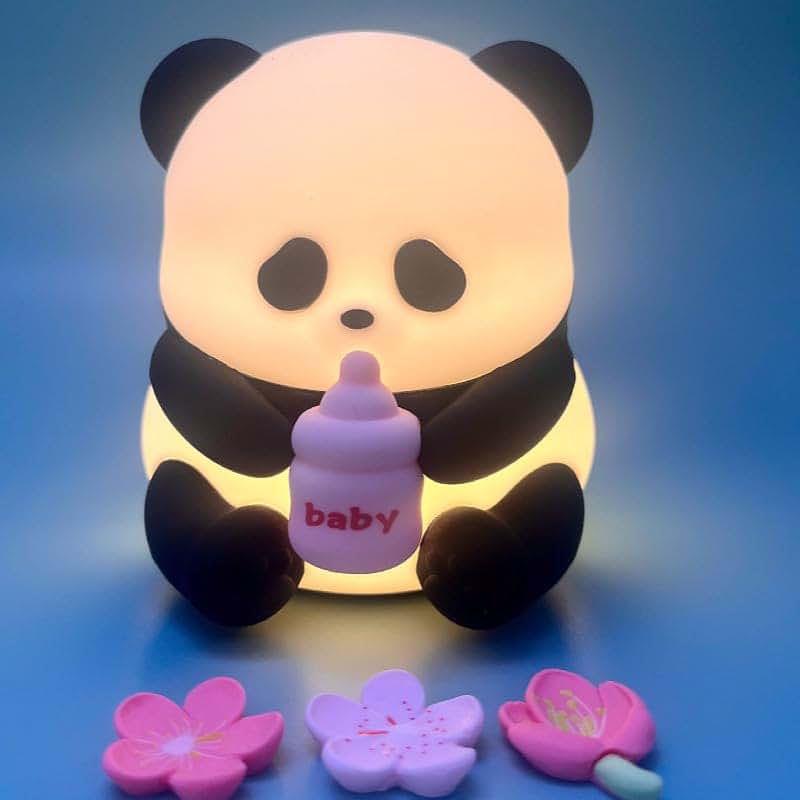 KERPYZ Panda Night Light for Baby Nursery