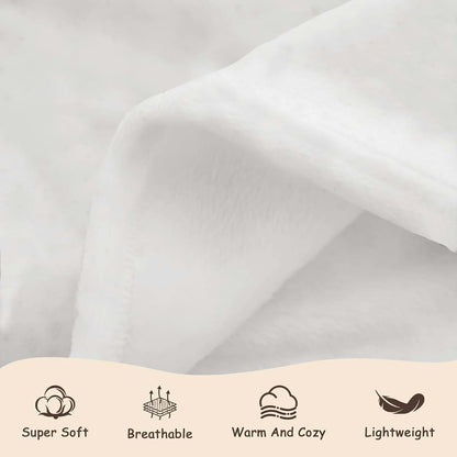 Summer Geese Baby Blanket, Flannel Swaddling Wrap, 30x40 Inches, Soft Lightweight Nursery Blanket