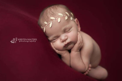 Chic Crystals Gold leaf wrap with pearls (gold leaf/pearls) (photo 4)