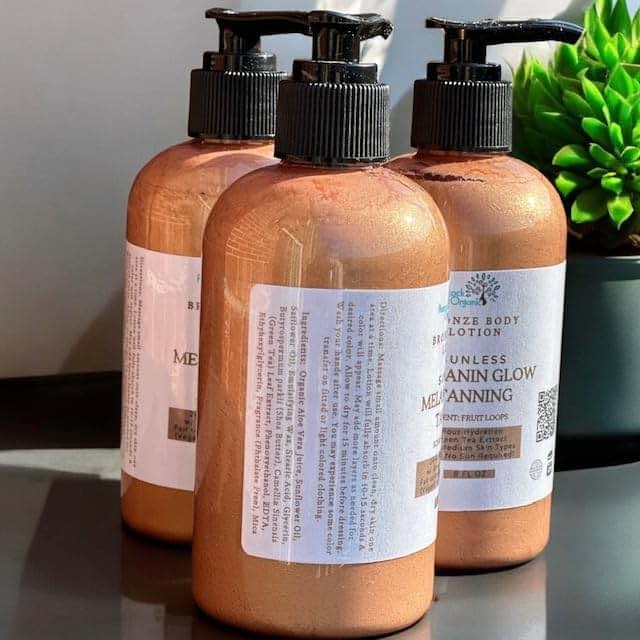 Peacock Organic Summer Glow Tinted Body Moisturizer (photo 2)