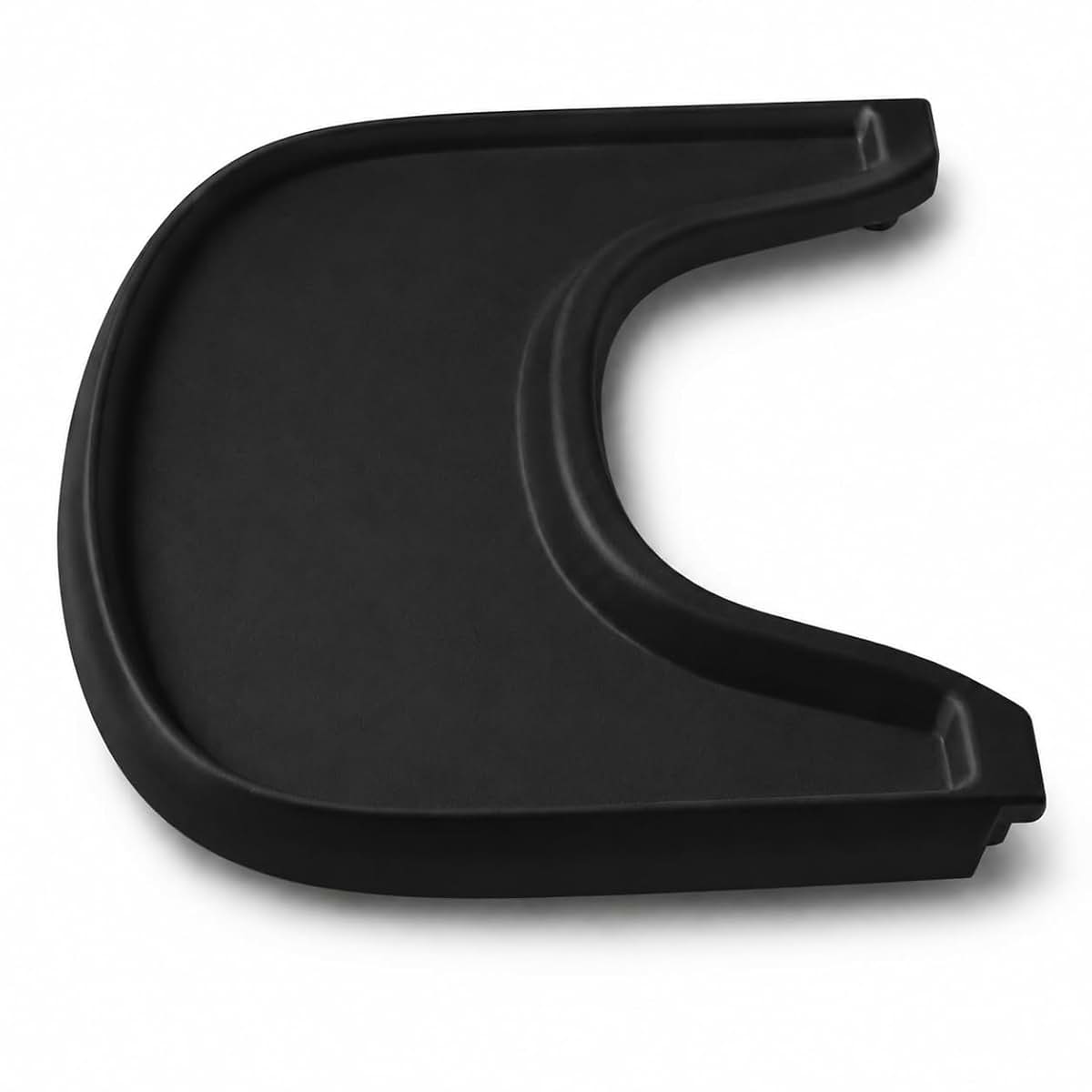 HAPGAO Baby High Chair Tray for Tripp Trapp Baby Set V2 and Later, Matte Black