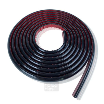 Tic Tac Tiles 9.84 Ft Peel and Stick Trim for Backsplash Tile Edge Self-Adhesive Flexible Liner for Corner Decor in