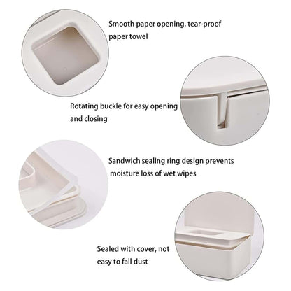 Yaoliucp Wipes Dispenser Tissue Box