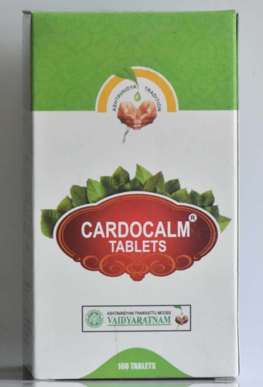 Vaidyaratnam Cardocalm Tablets 100 Count