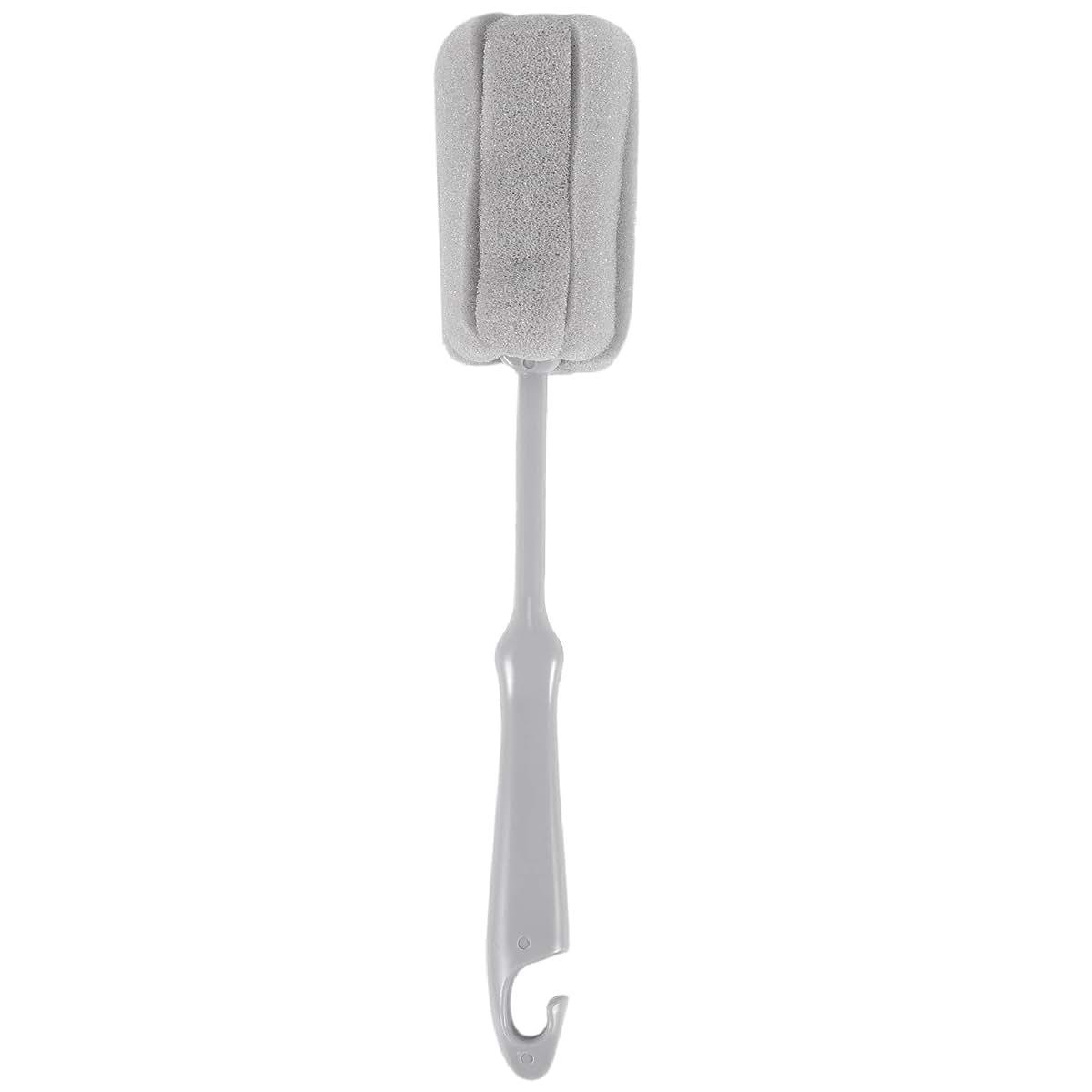 Ruitutedianzi Gray Sponge Brush Short Handle Bottle Cleaner