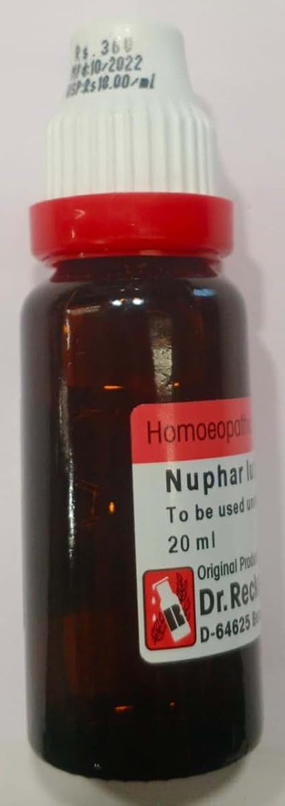 Dr. Reckeweg Nuphar Lutea Mother Tincture Q Liquid 20ml (photo 2)
