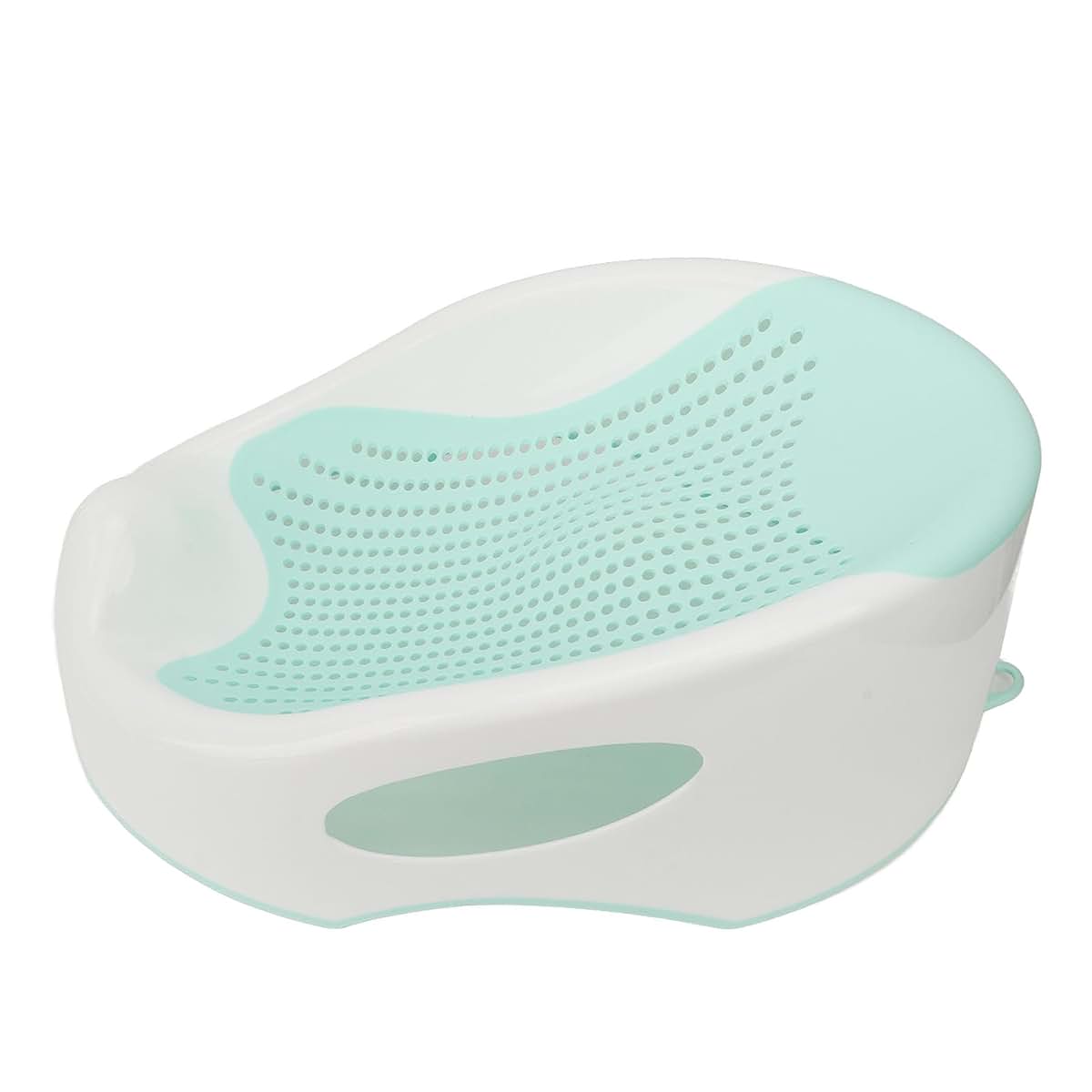 Hamwesh Baby Bath Support, Non Slip Bath Seat Cushion with Net for Newborn Infant Bathtub or Sink Bathing (Green) (photo 2)