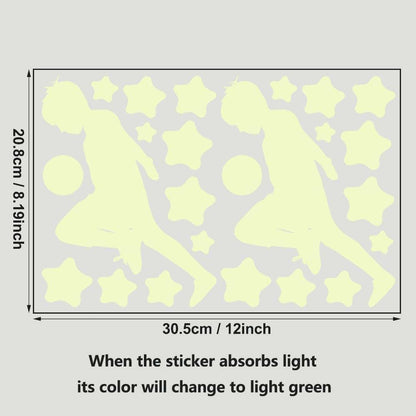 Glow In The Dark Football Wall Stickers For Kids Room