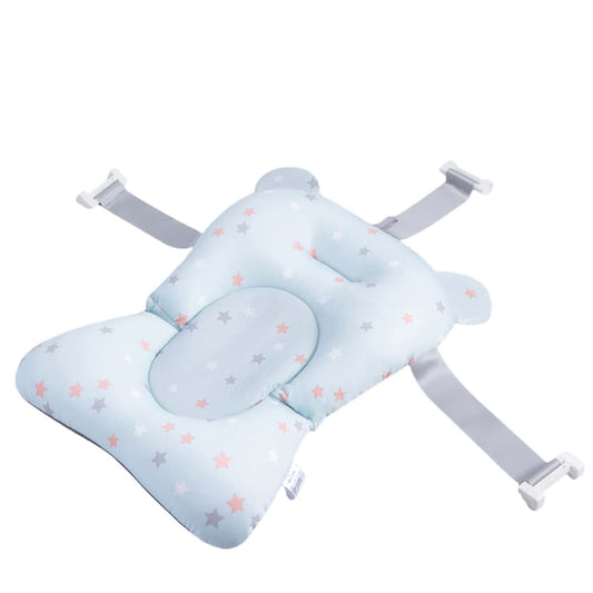 TRURENDI Baby Bath Cushion Pad Newborn Bathtub Mat Bath Supporter Net Bathtub Pillow Non-Slip Floating Bathing Tub Seat
