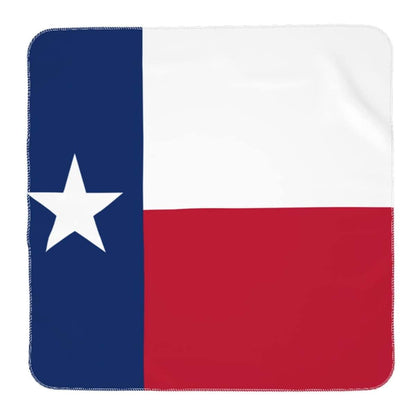 SEAEAGLE Flag of Texas Baby Blanket, 35.4 x 35.4 Inches, Single-Sided Print, Polyester