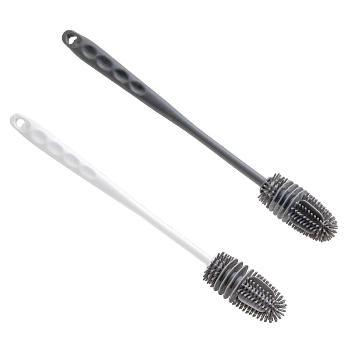 WOEIFGV Reusable Silicone Bottle Brush With Long Handle (photo 4)