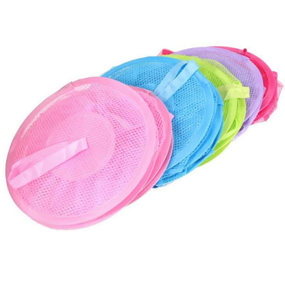 Gshllo Mesh Hanging Storage Bags for Toys and Clothes | 3-Layer Closet Organizer