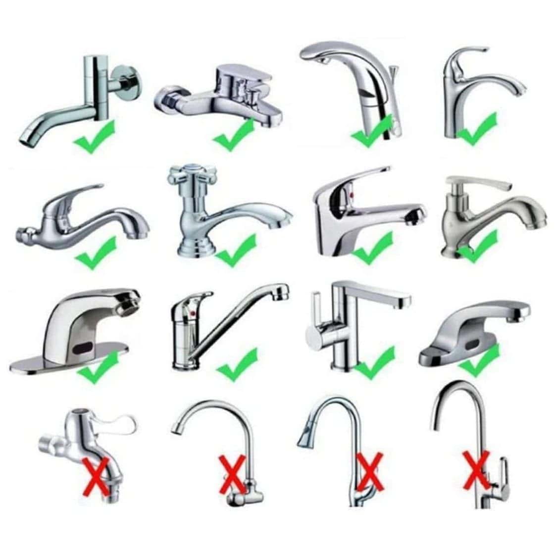 UWEOTYYY Grey Shark Children's, Bath Spout Cover for Baby Kids Toddler Bathroom Bathtub, Fun Safety Child Kitchen (photo 3)