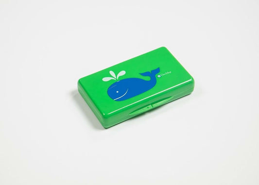 Uber Mom Tissuebox Green Whale