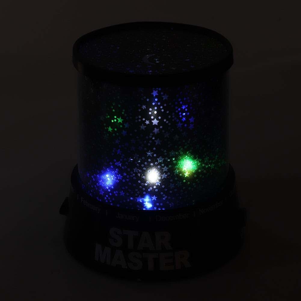 BabyOneStop Star Night Light LED Projection Lamp for Kids Bedroom Decoration