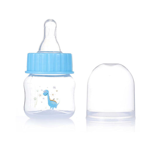 QERPON Baby Bottle Portable Baby Nursing Bottle 1.7oz Wide Neck Natural Flowing Easy to Milk Bottle for Infant Pet Dog
