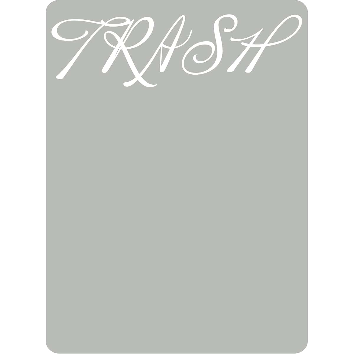 Wall Protector Decal for Trash Cans | Removable Splash Guard