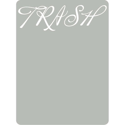 Wall Protector Decal for Trash Cans | Removable Splash Guard