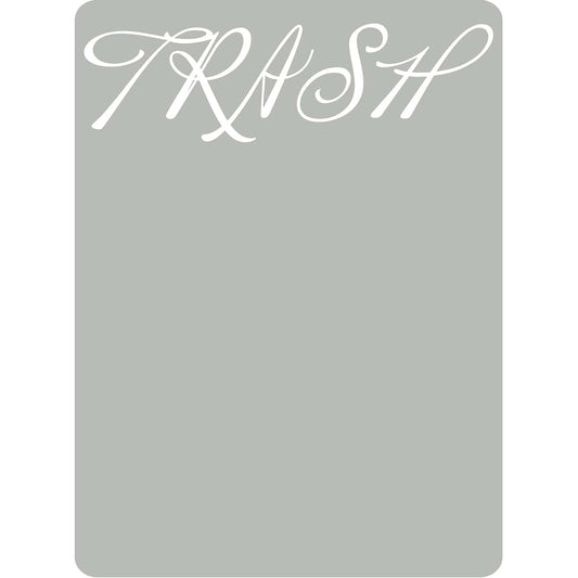 Wall Protector Decal for Trash Cans | Removable Splash Guard