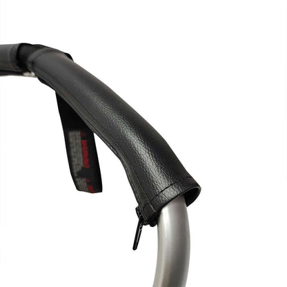 Babytravle Stroller Armrest PU Cover for Bugaboo Bee Series, Black, Large (photo 4)