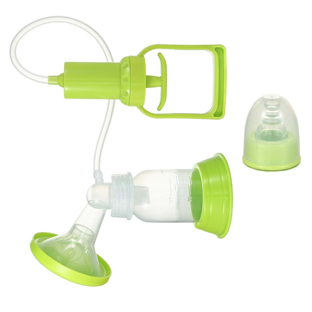 Btgghytr Manual Breast Pump and Milk Collector Set